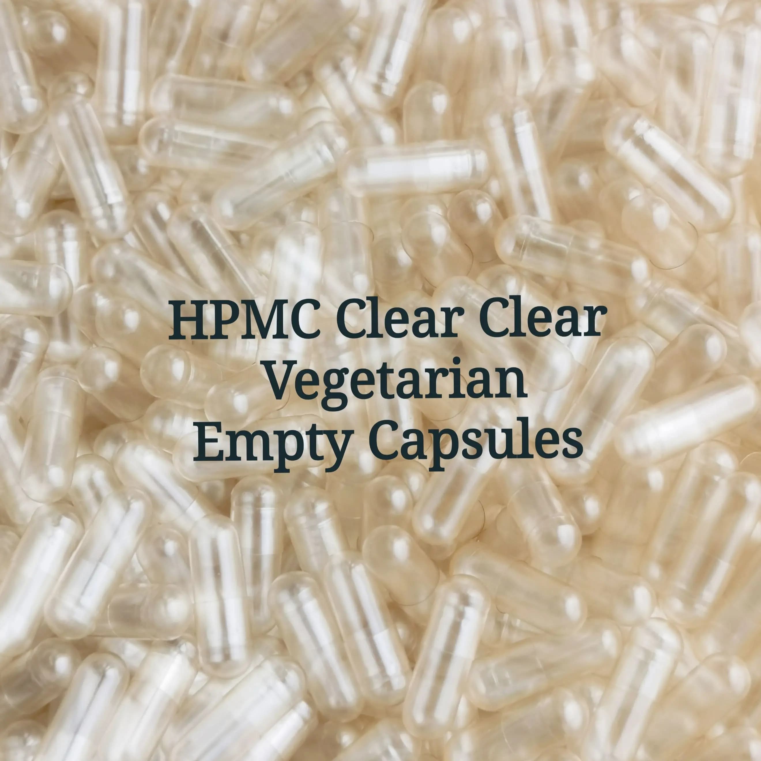 1.000 Stück 000 # -4 # ,HPMC vegetarische leere Kapseln,HPMC-Zellolus-Kapseln, Pflanzenkapseln,Pille, Granulatverpackung