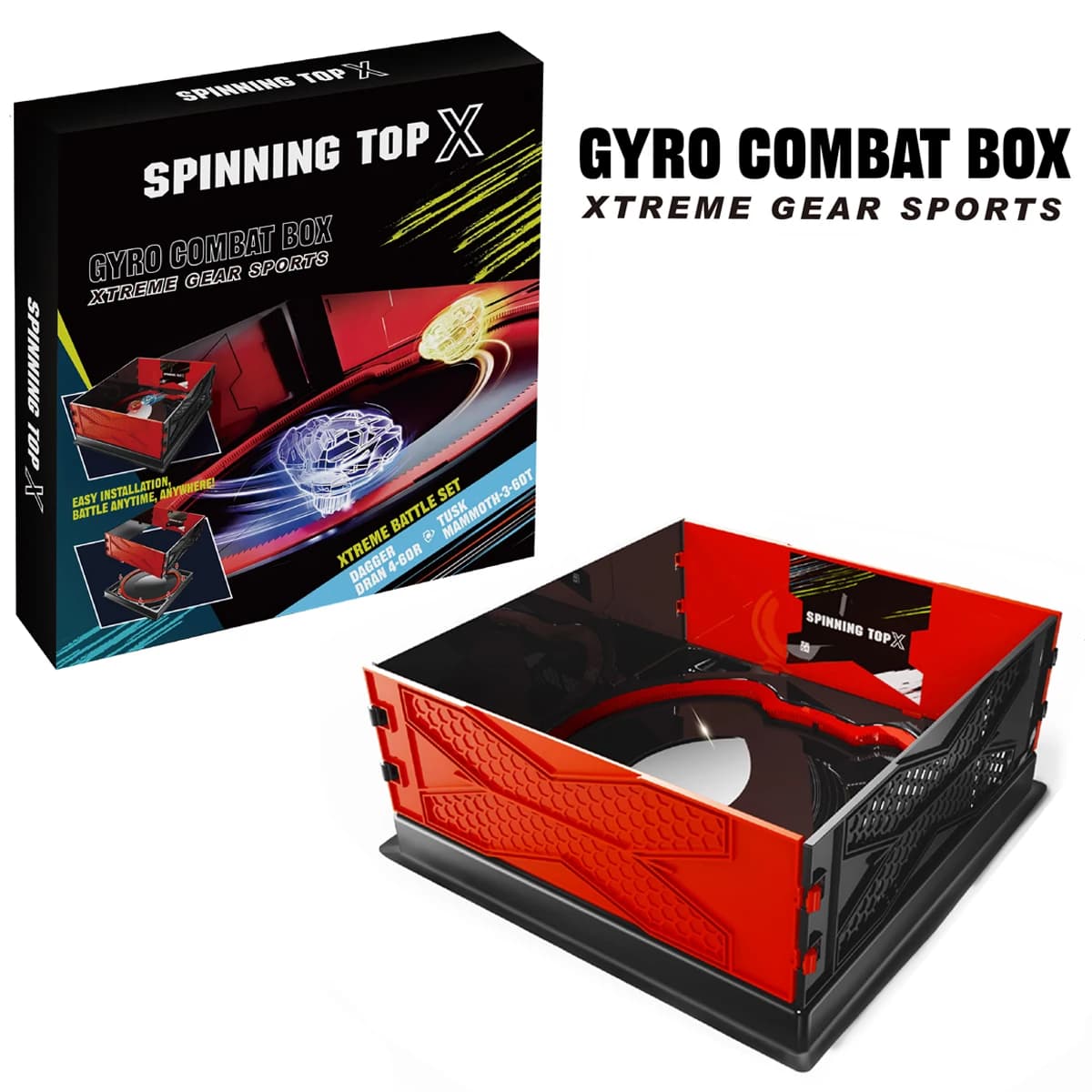 BX Bey X UX CX Booster Bey Stadium Battle Arena für Gyro Metal Top Kampfspiel Weihnachtsgeschenk