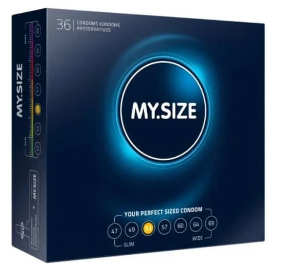 My Size PRO, Kondome 53mm, 36 Stück
