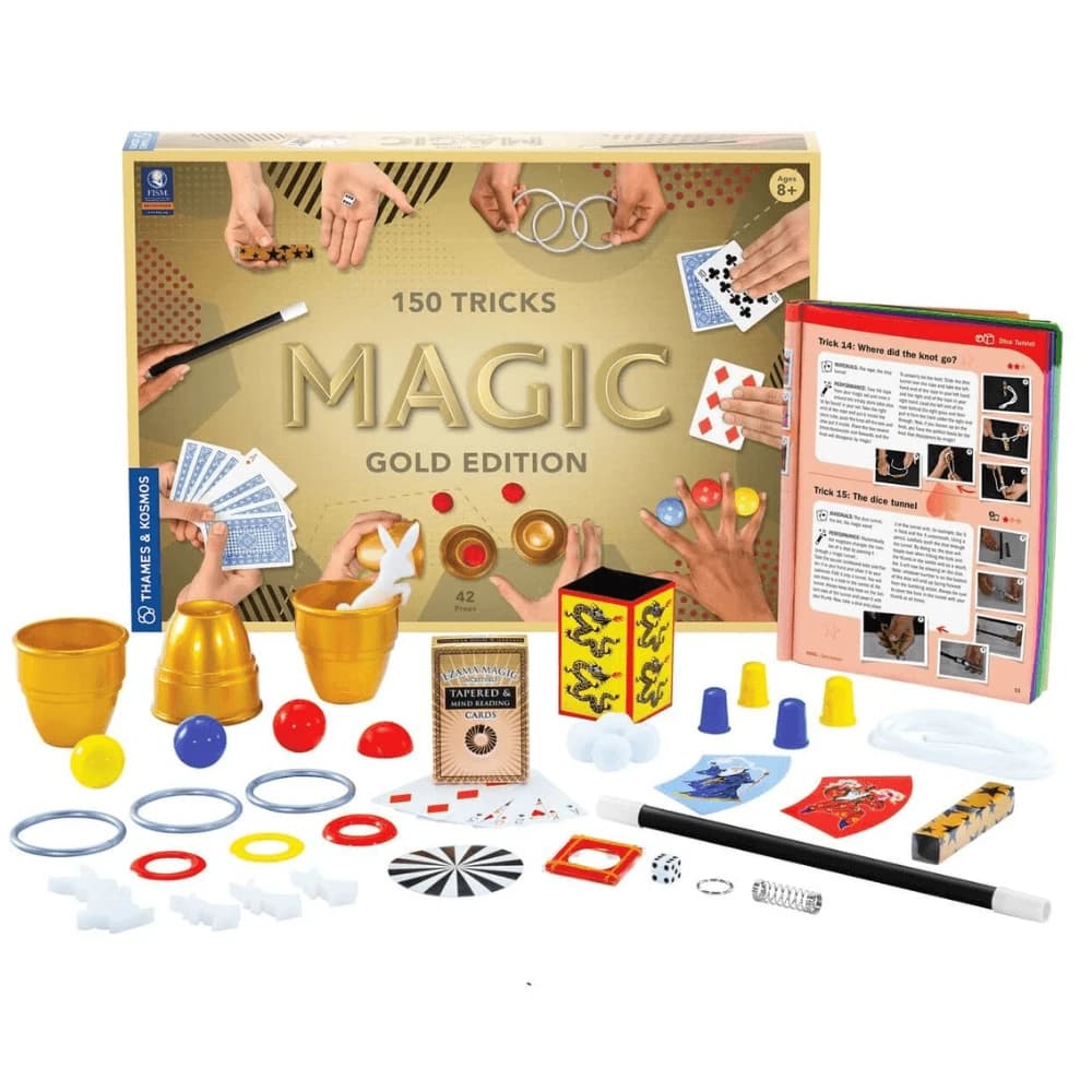 Zaubersammlung mit 150 Tricks Gold Edition, +8 Jahre, Thames&Kosmos
