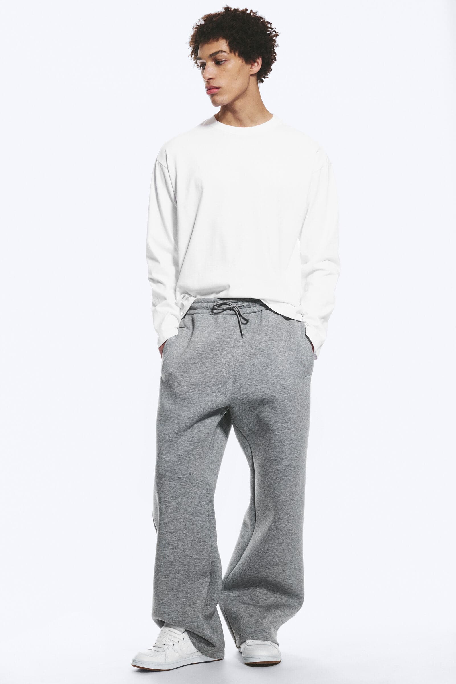 Locker geschnittene Scuba-Sweatpants