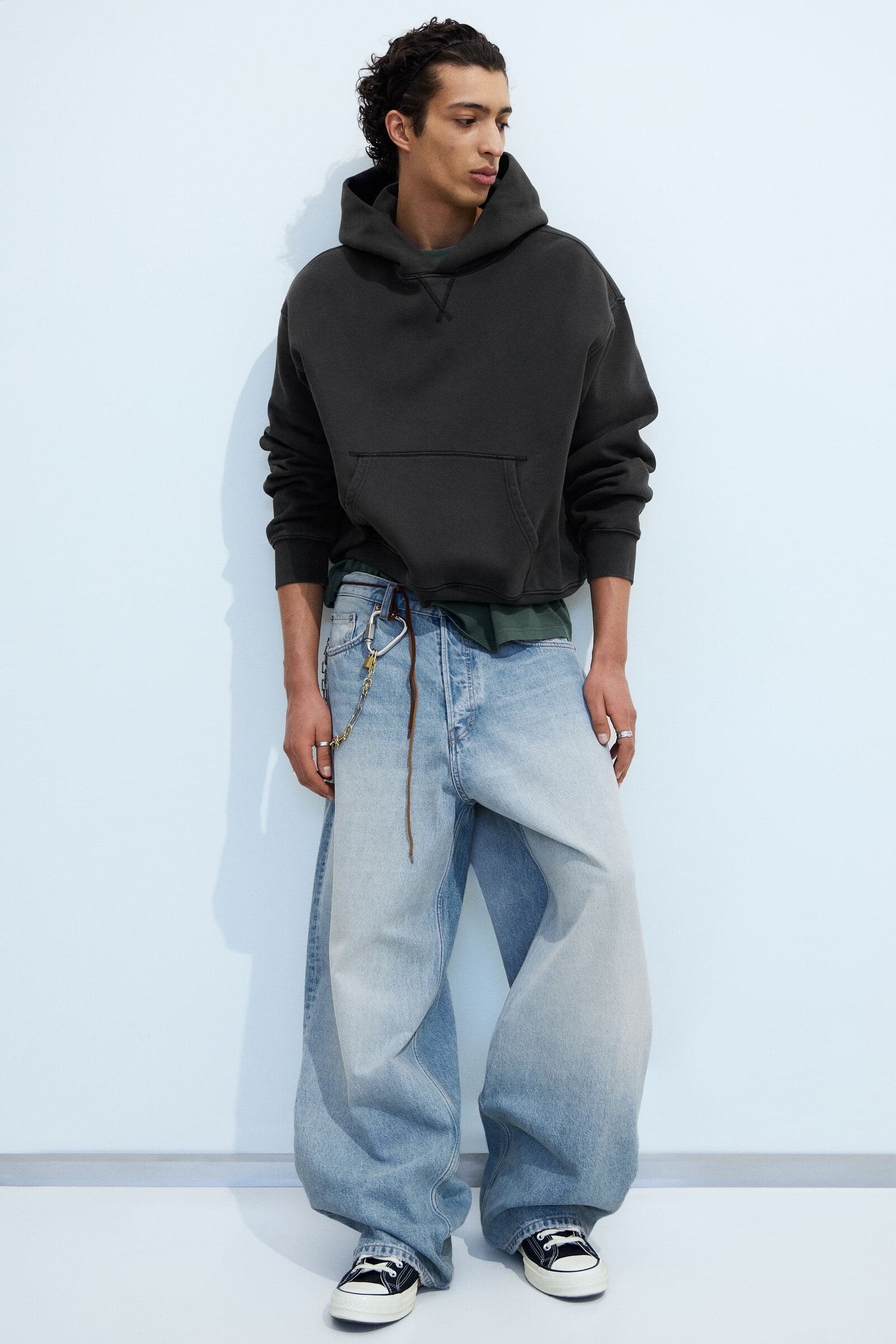 Astro Mid Waist Loose Baggy Unisex Jeans