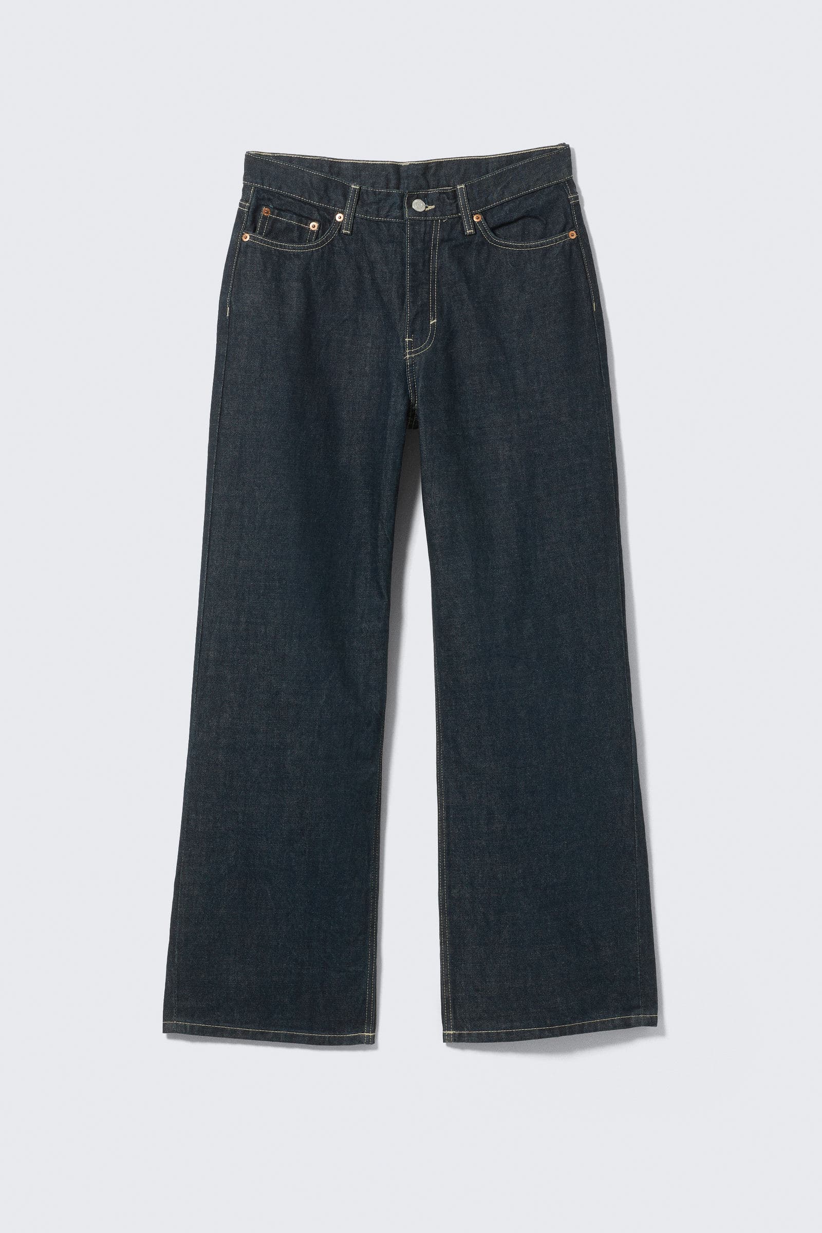 Dynasty Low Waist Loose Wide Jeans