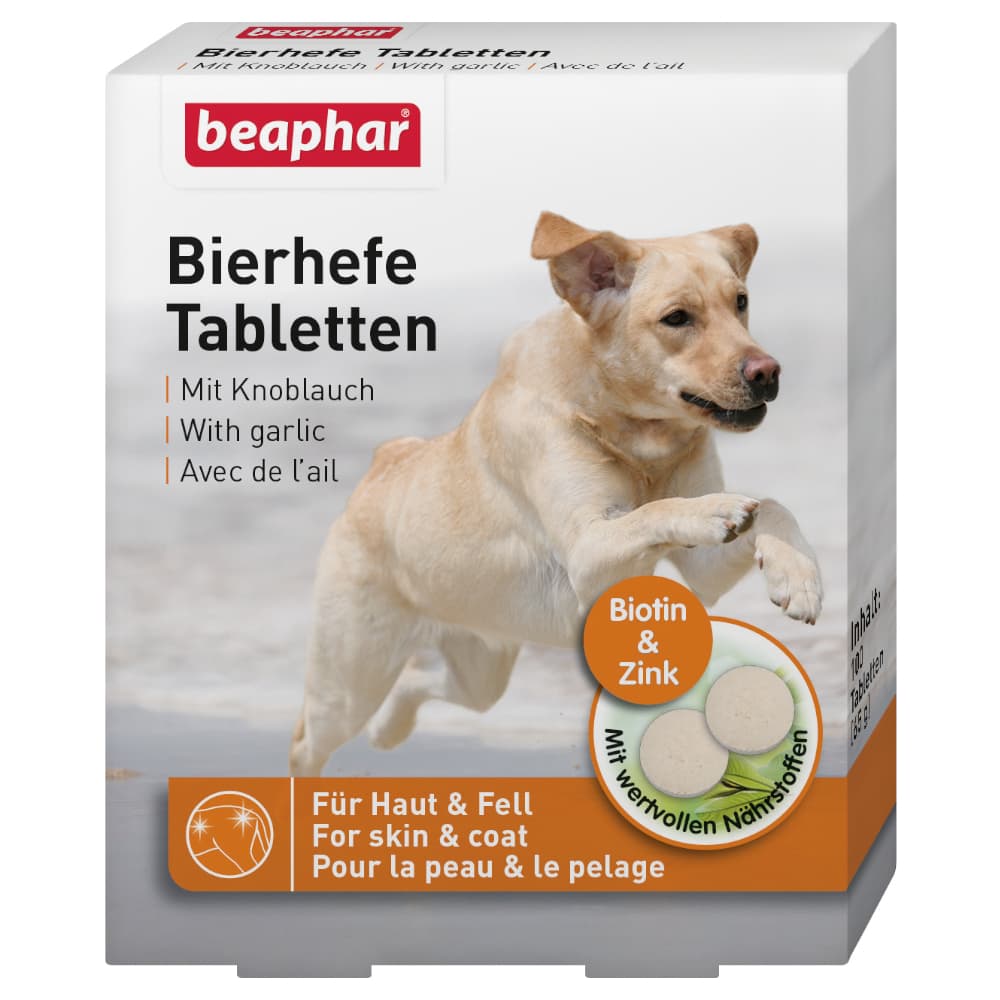beaphar Bierhefe Tabletten - 2 x 100 Stück