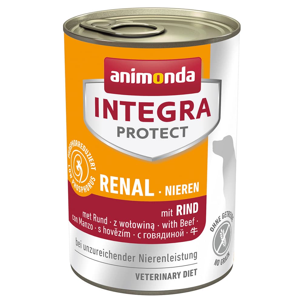 animonda Integra Protect Niere Dose - Sparpaket: 24 x 400 g Rind