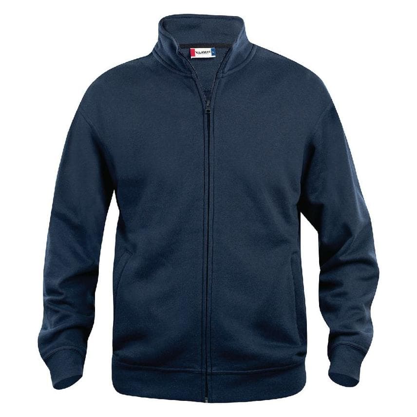 Clique, Unisex, Pullover, Basic Cardigan, Blau, (M)