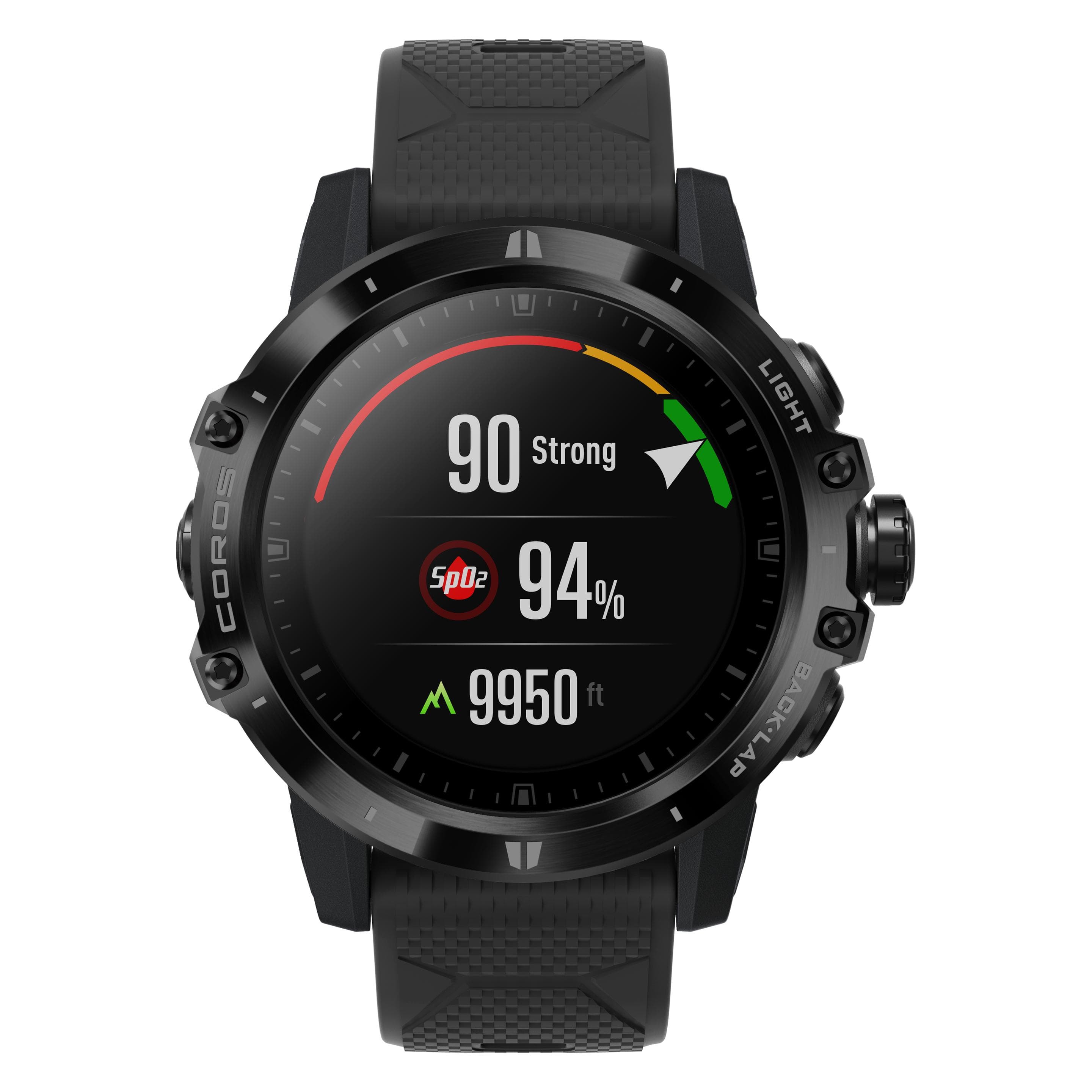 Coros VERTIX Dark Rock (47 mm), Smartwatch