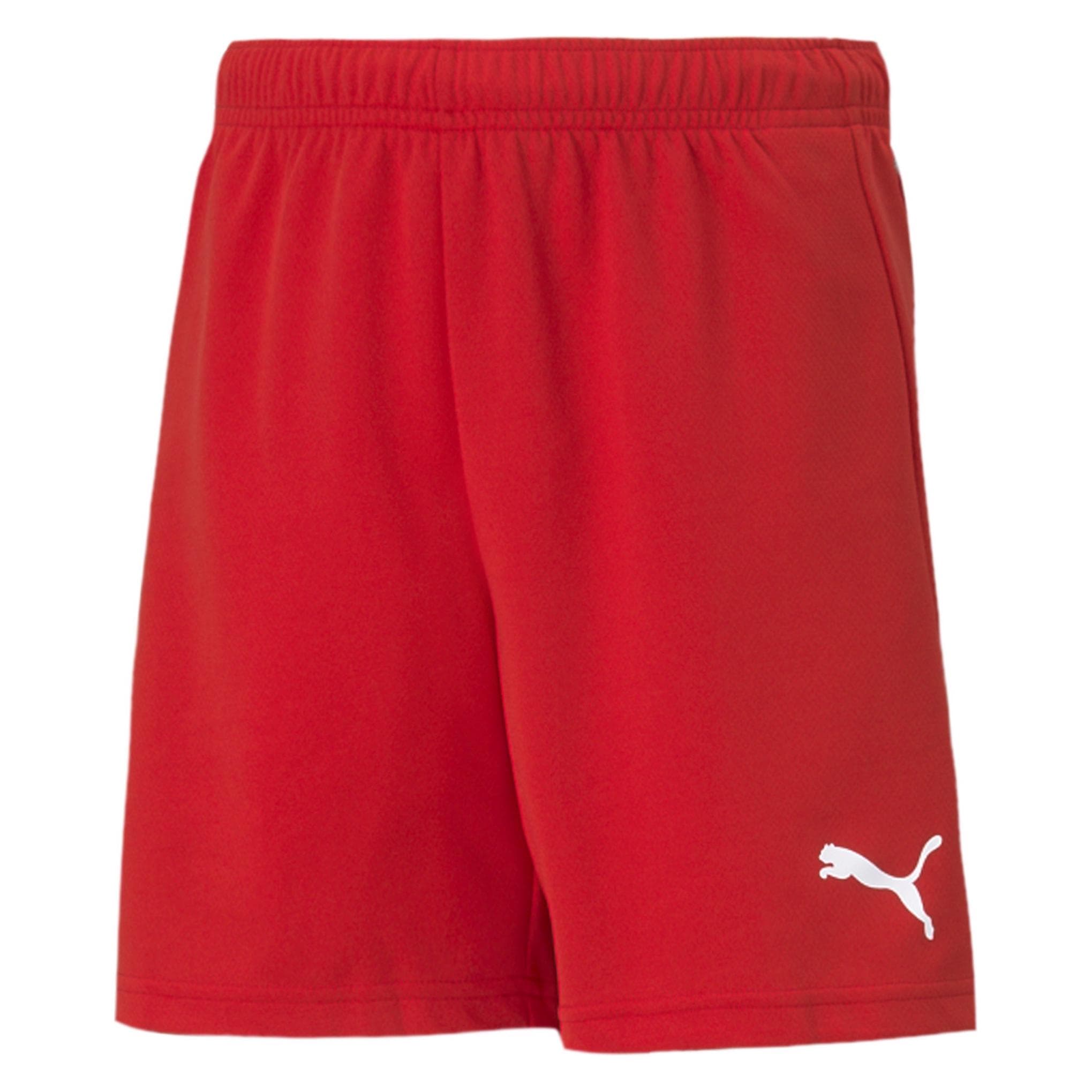Puma, Damen, Sporthose, teamRISE Short Jr-704943 (152), Rot