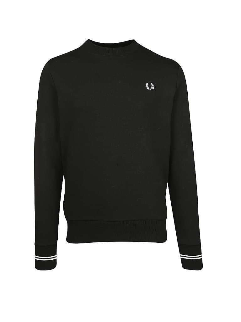 FRED PERRY Sweater schwarz | XL