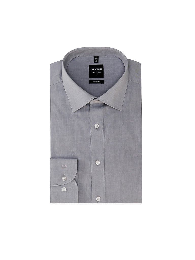 OLYMP LEVEL FIVE Hemd Body Fit grau | 43