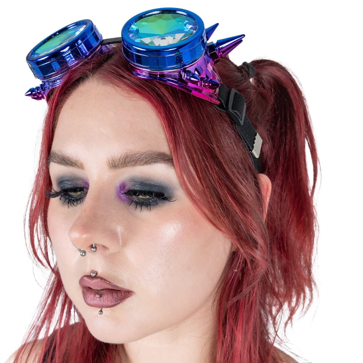 Cyberbrille POIZEN INDUSTRIES - KALEIDOSKOP - BLAU