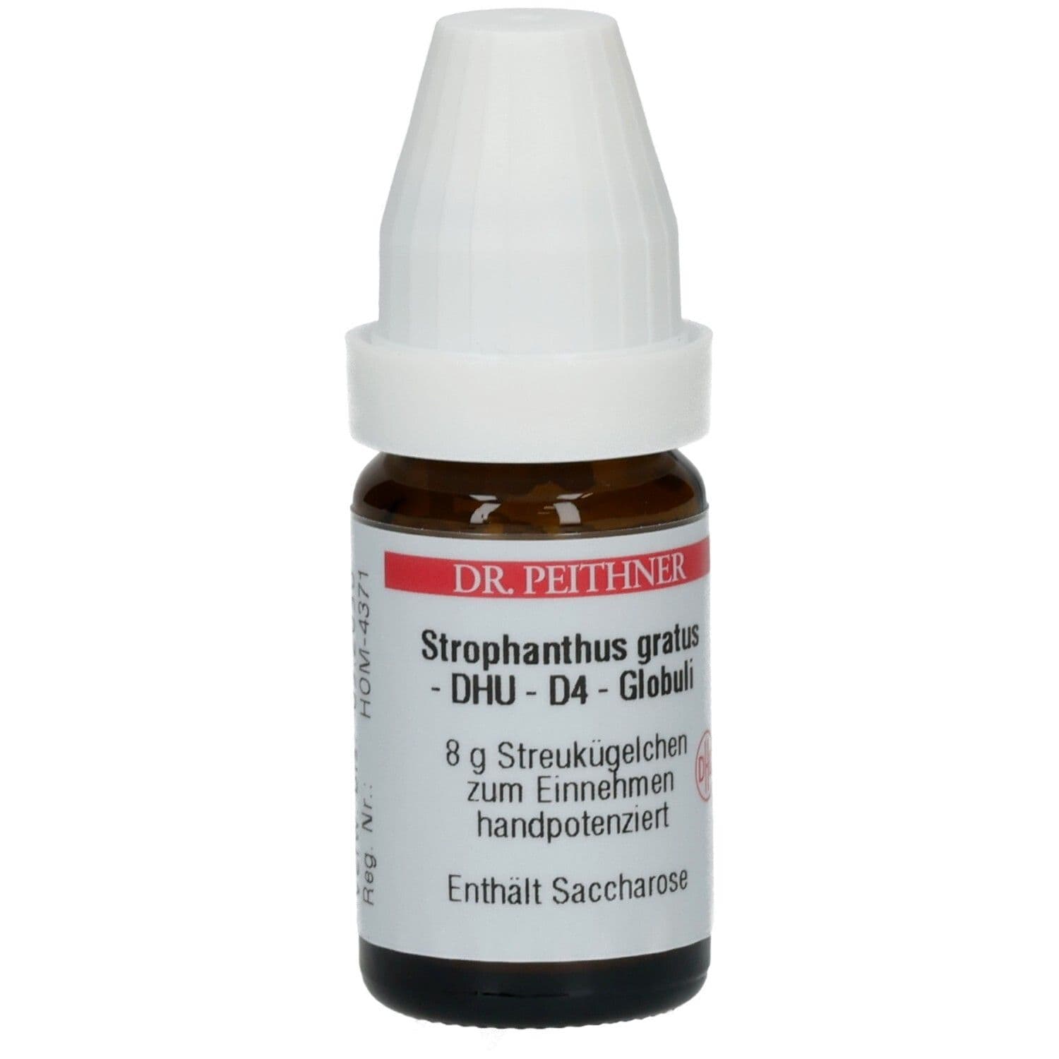 DR. Peithner KG Strophantus gratus DHU D4 Globuli 8 g