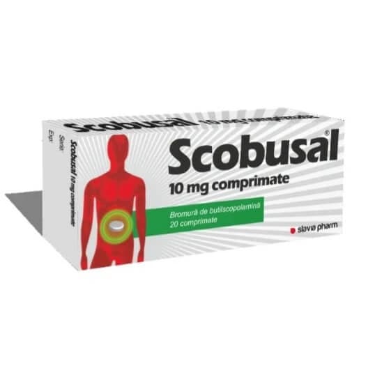 Scobusal 10 mg, 20 Tabletten, Slavia Pharm