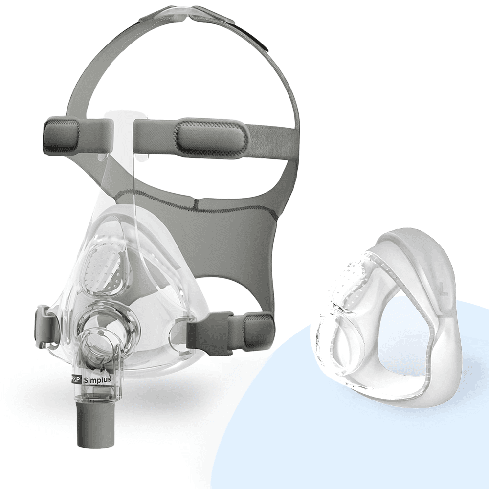 F&P Simplus Kennenlern-Pack mit 2 Maskenkissen (M und L)