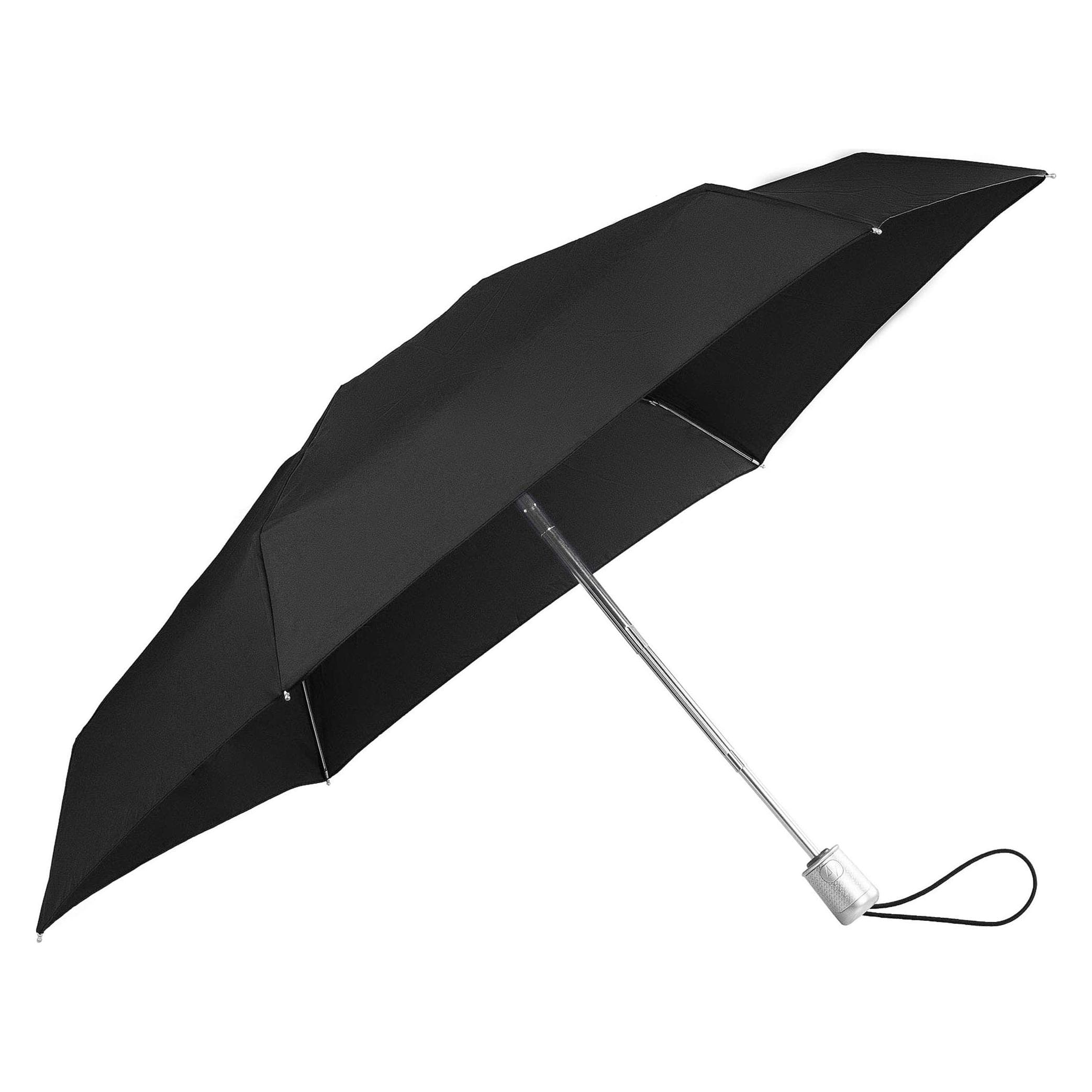 Samsonite, Unisex, Regenschirm, Alu Drop S, Schwarz