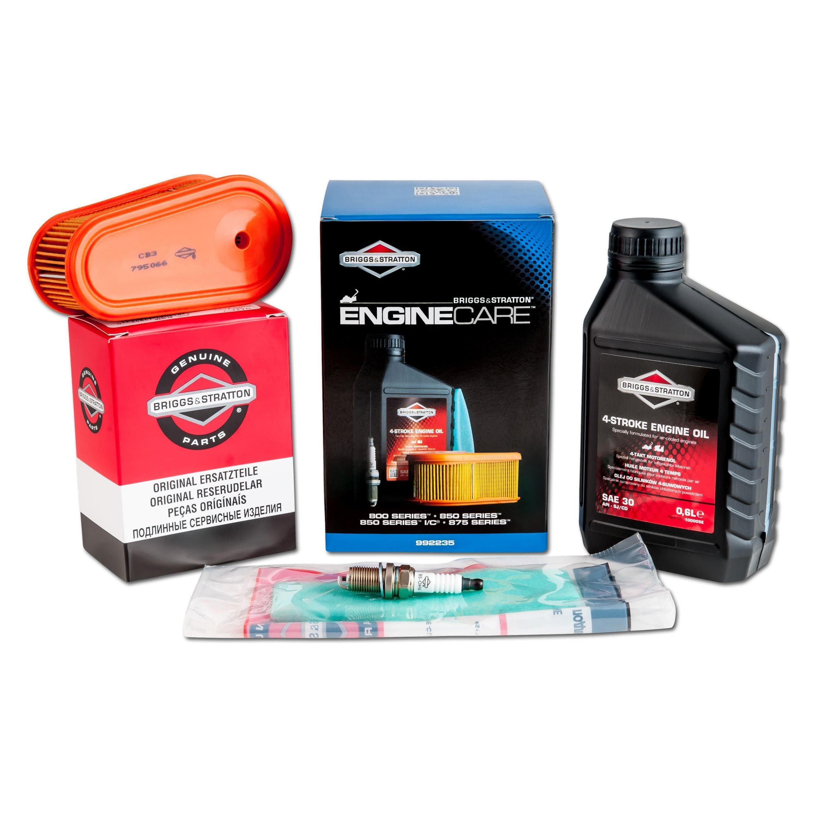 Briggs & Stratton, Zubehör Gartenmaschinen, Engine Care (Rasenmäher)