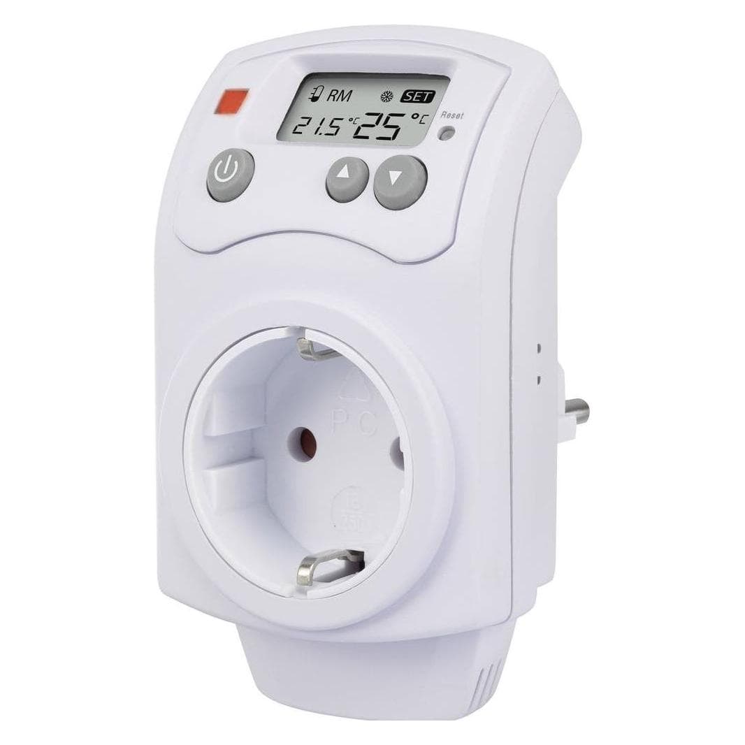 Renkforce MH-850T Raumthermostat Zwischenstecker, Thermostat, Weiss