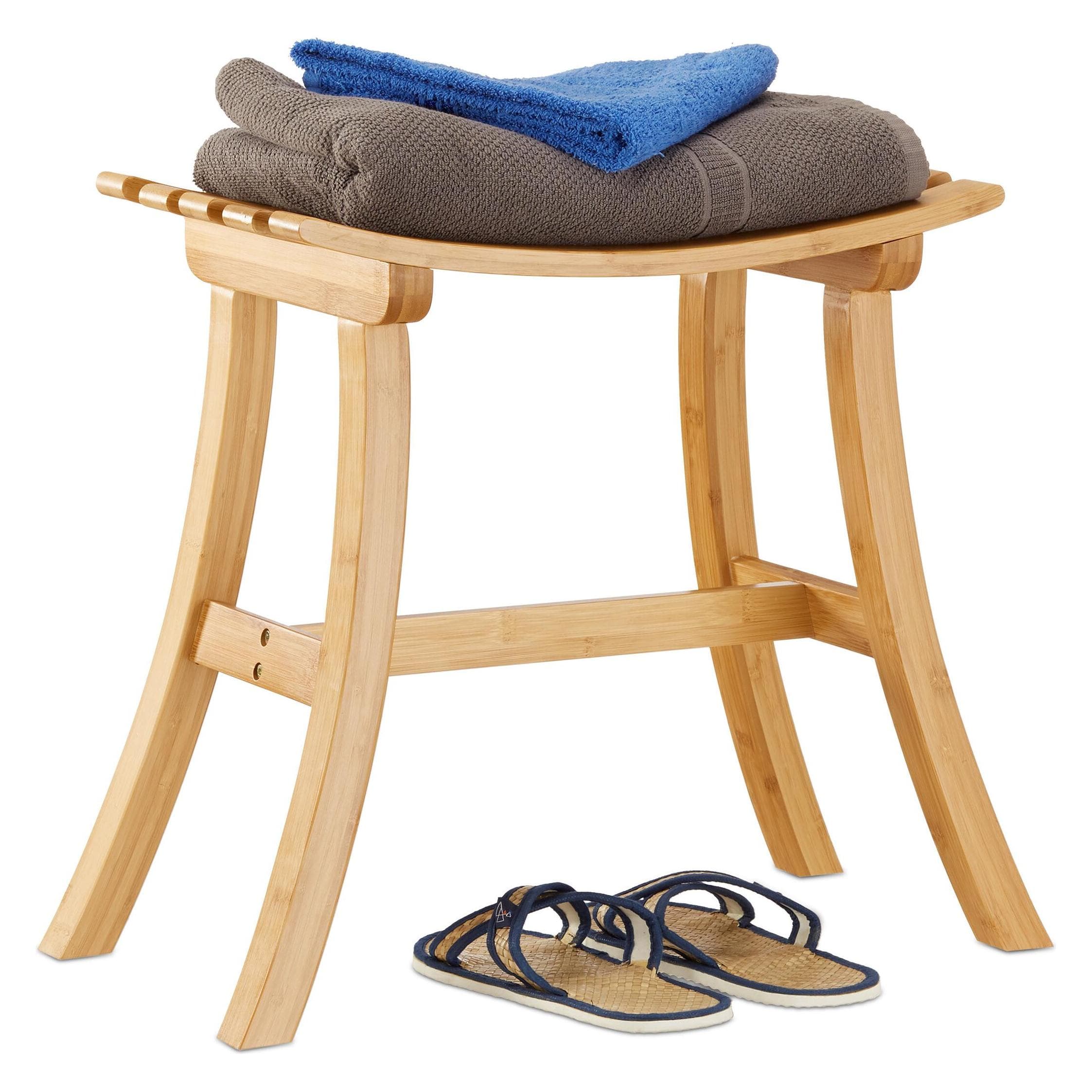 Relaxdays, Hocker + Pouf, Fusshocker