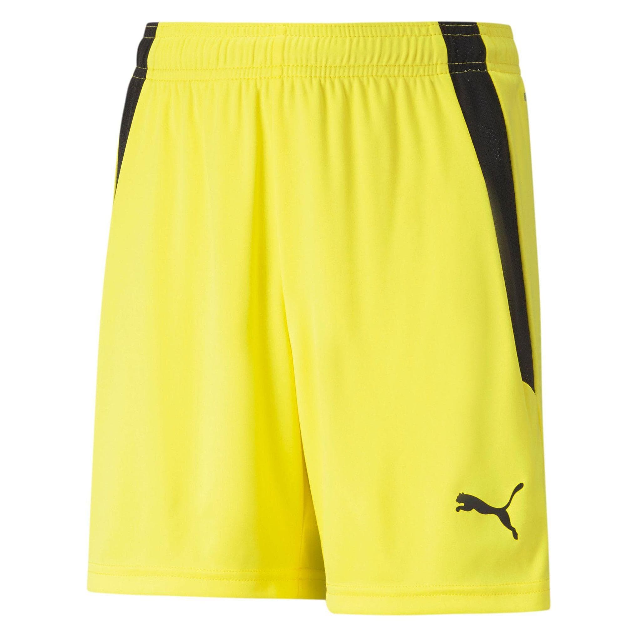 Puma, Herren, Sporthose, teamLIGA Shorts Jr-704931 (152), Gelb
