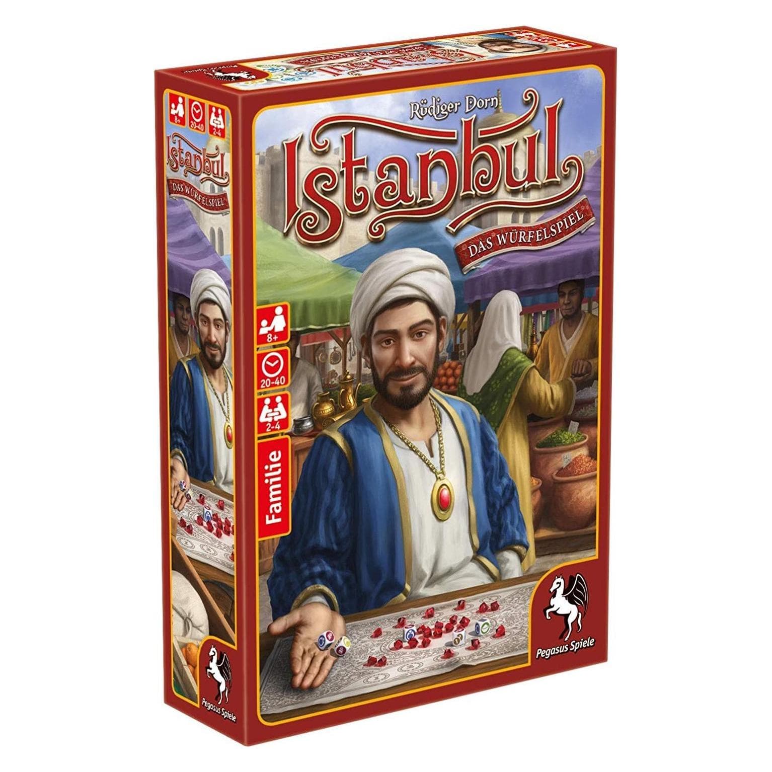 Pegasus Istanbul das Würfelspiel, d ab 8 Jahren, 2-4 Spieler, Familienspiel (Deutsch, 2 - 4 Spieler)