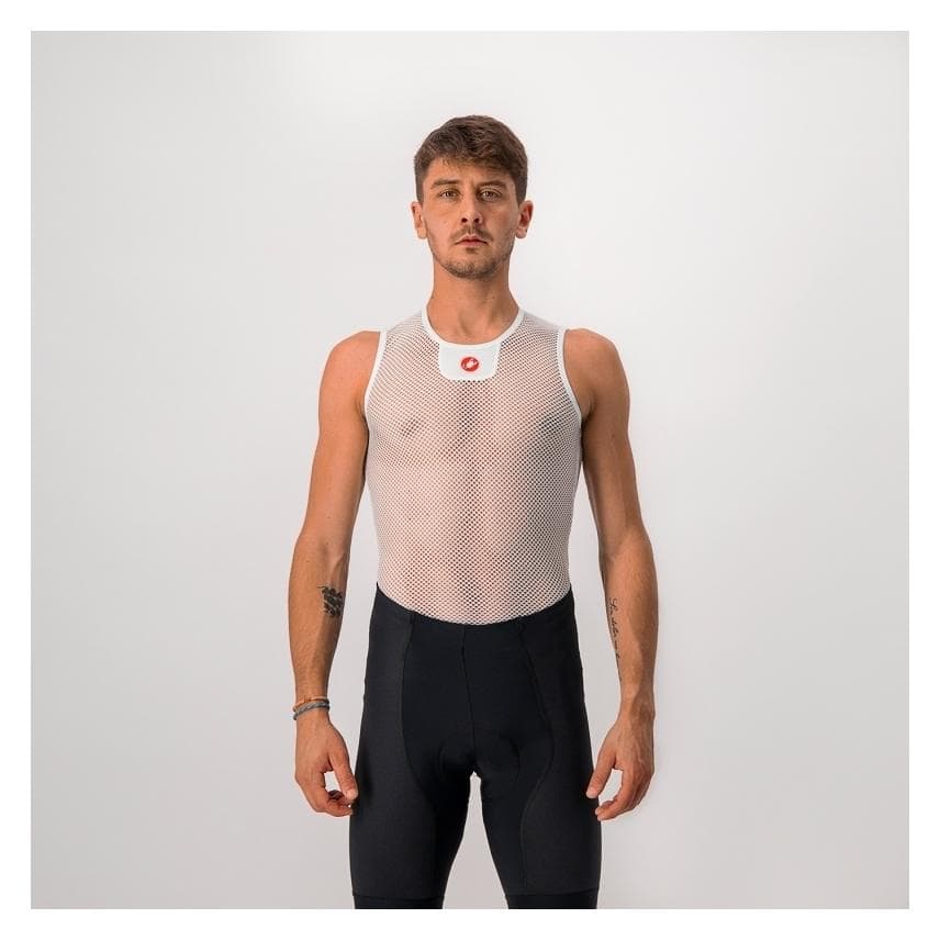 Castelli, Herren, Funktionsshirt, Core Mesh 3.0 (XXL), Weiss, Grau, XXL