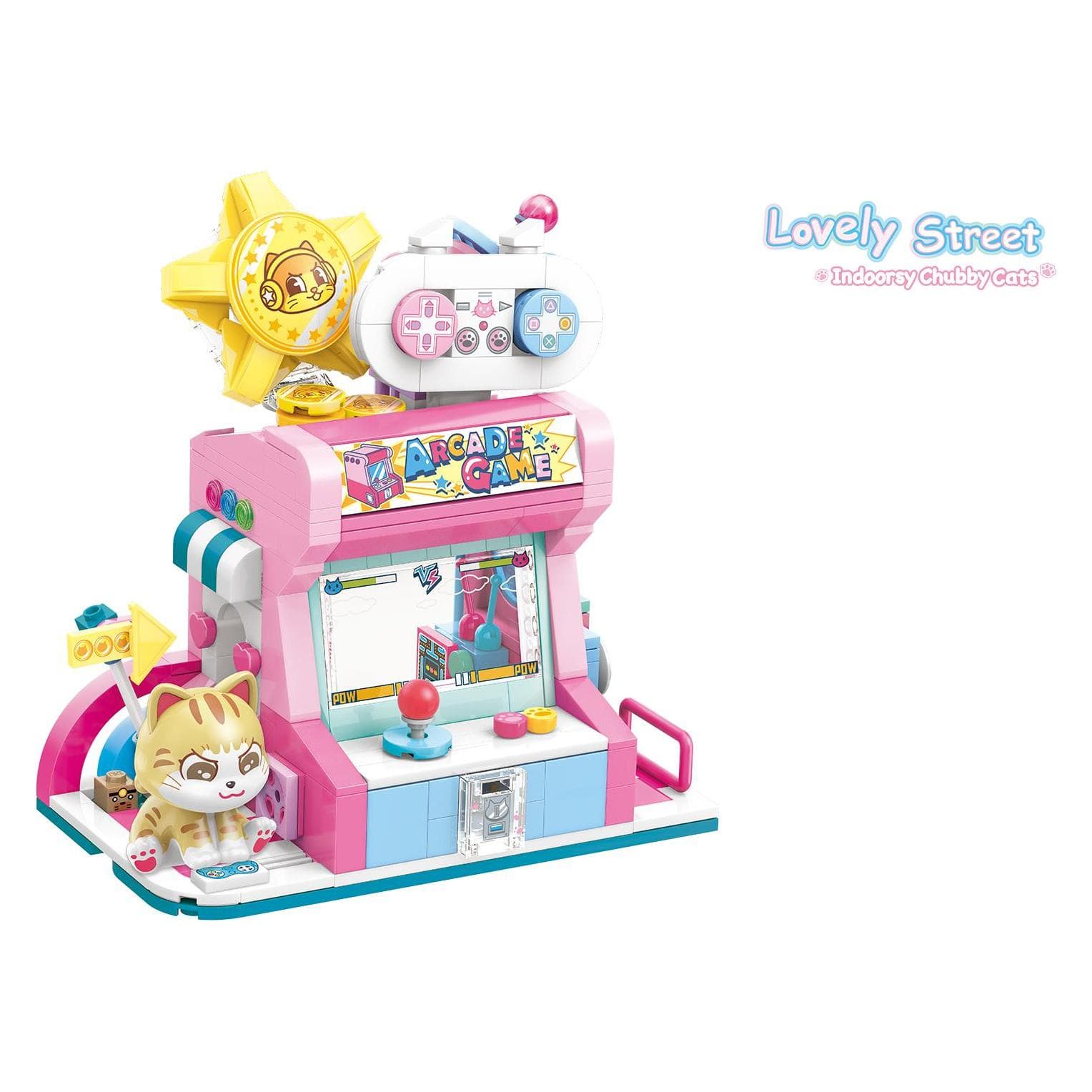 Qman Lovely Street Orange Cat Spielzimmer