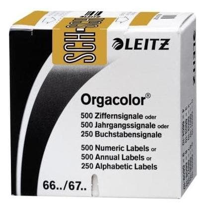 Leitz, Ordner Zubehör, Orgacolor Braun