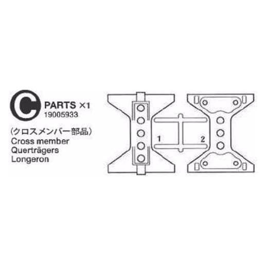 Tamiya C-Teile 56323