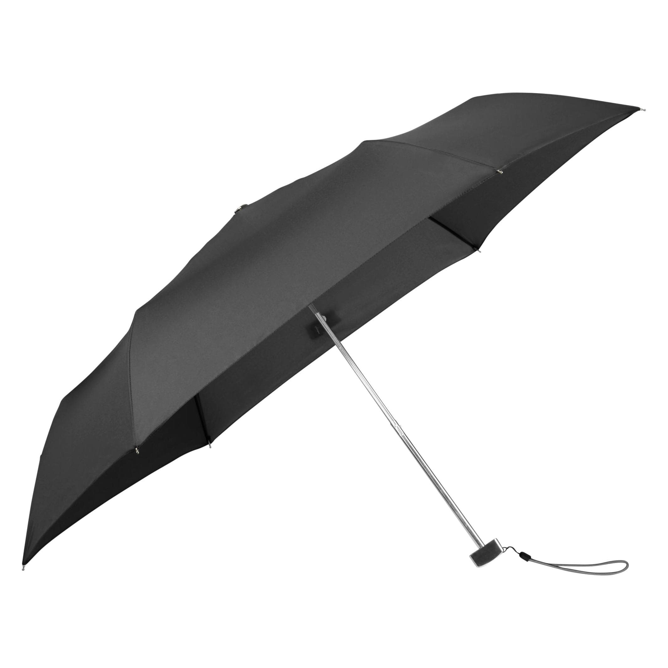 Samsonite, Unisex, Regenschirm, Rain Pro, Schwarz