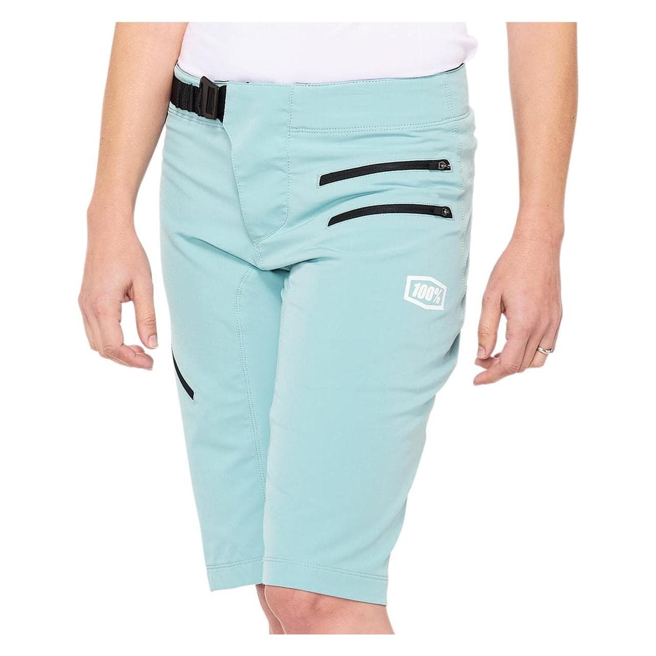 100%, Damen, Velohosen, Airmatic (XL), Blau