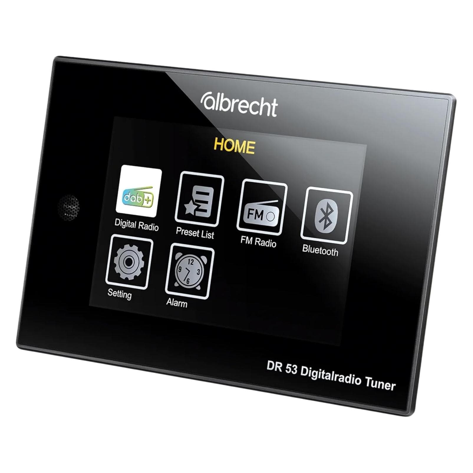 Albrecht DR 53 Adapter (Radio Tuner), HiFi Komponente, Schwarz