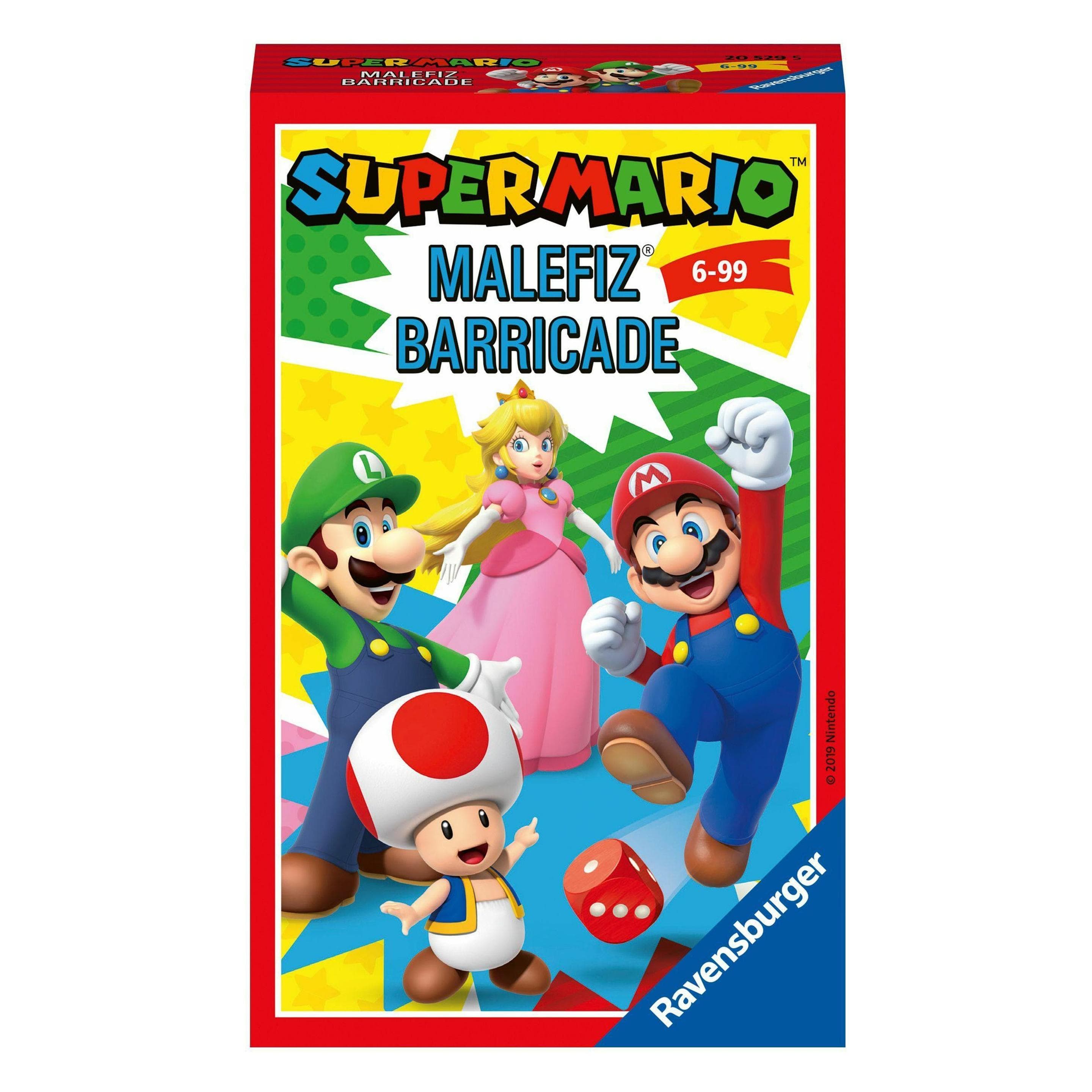 Ravensburger Super Mario Dice Challenge (Deutsch, Französisch, Italienisch, 2 - 4 Spieler)