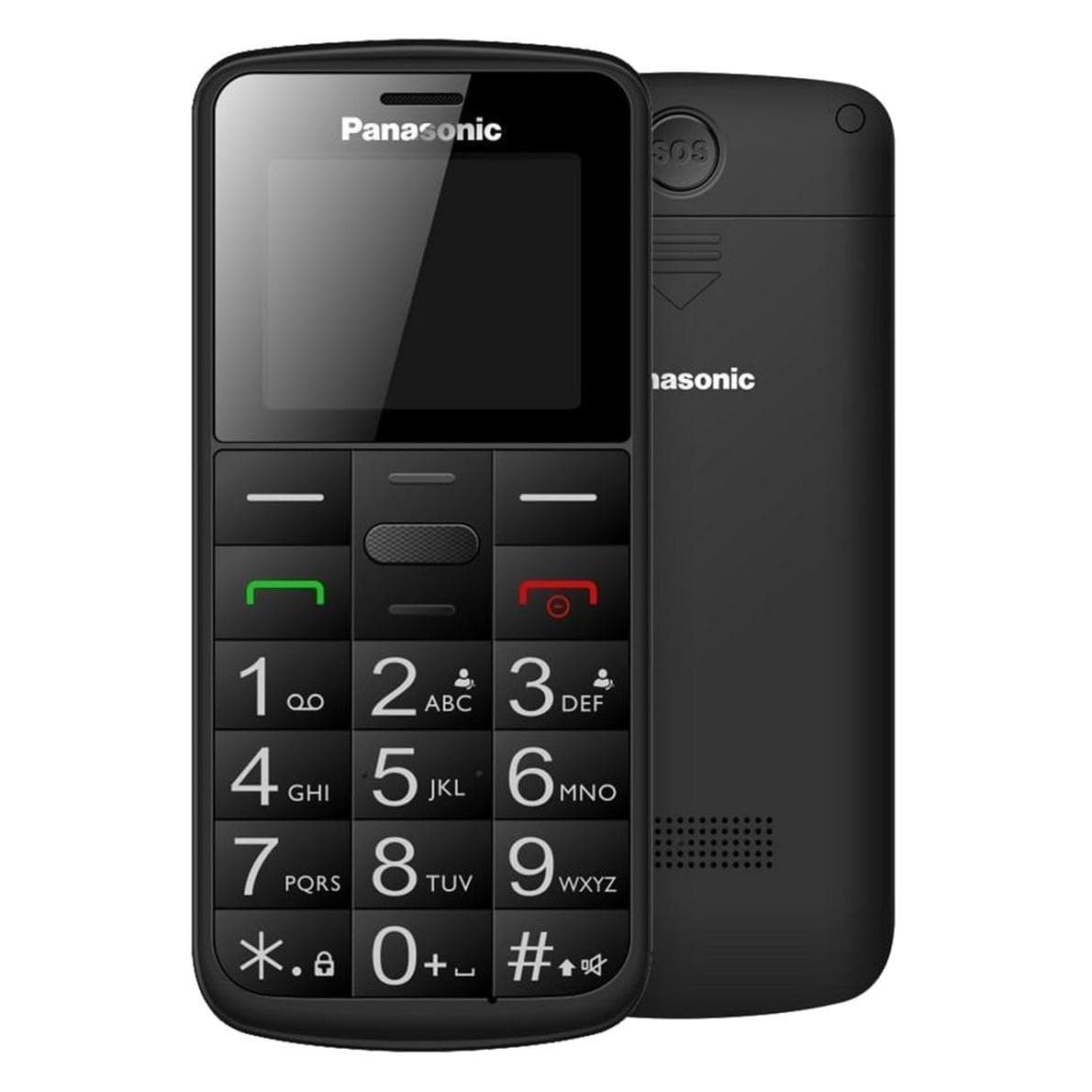 Panasonic Kx-tu110 2G (1.77"), Tastenhandy, Schwarz