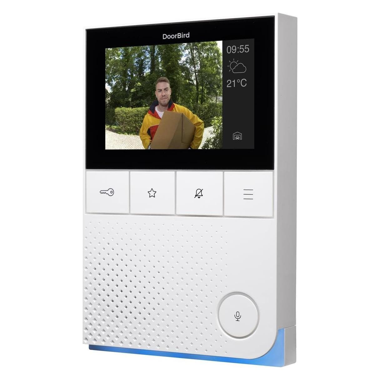 Doorbird, Klingel + Türsprechanlage, IP Video Innenstation A1101 (Ethernet, WLAN)