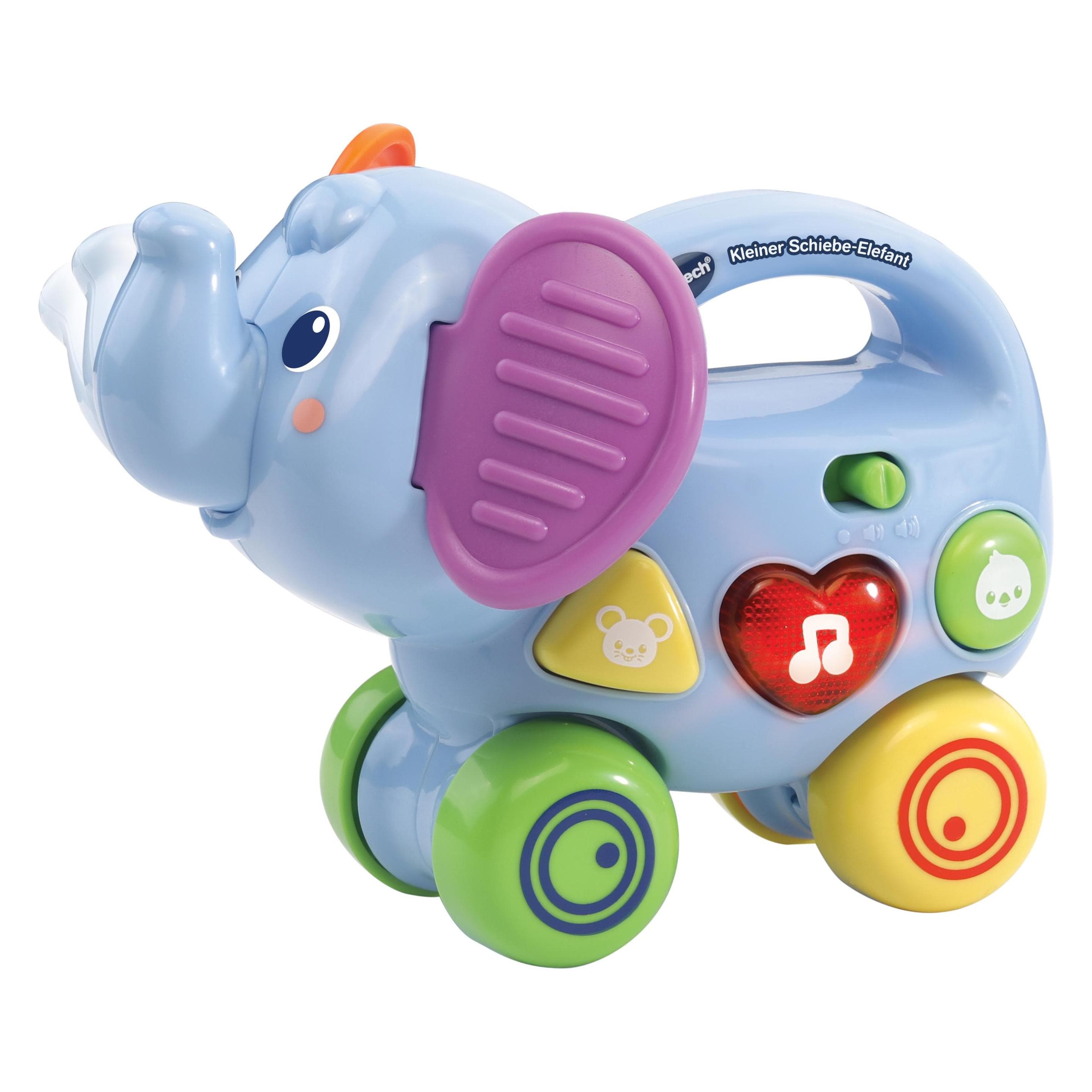 VTech Schiebespielzeug Kleiner Schiebe-Elefant -DE-