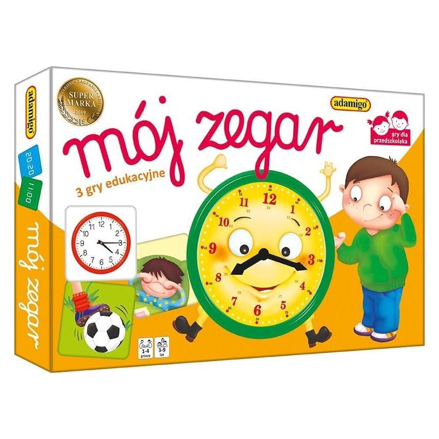 Adamigo Mój zegar - loteryjka edukacyjna 07165 (Polnisch)