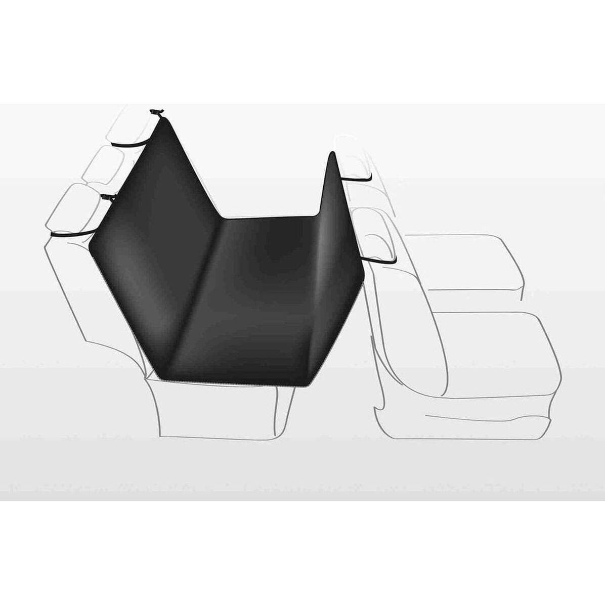 Trixie Auto-Schondecke 140x145cm schwarz/braun (Hund, Reflektoren), Tiertransport