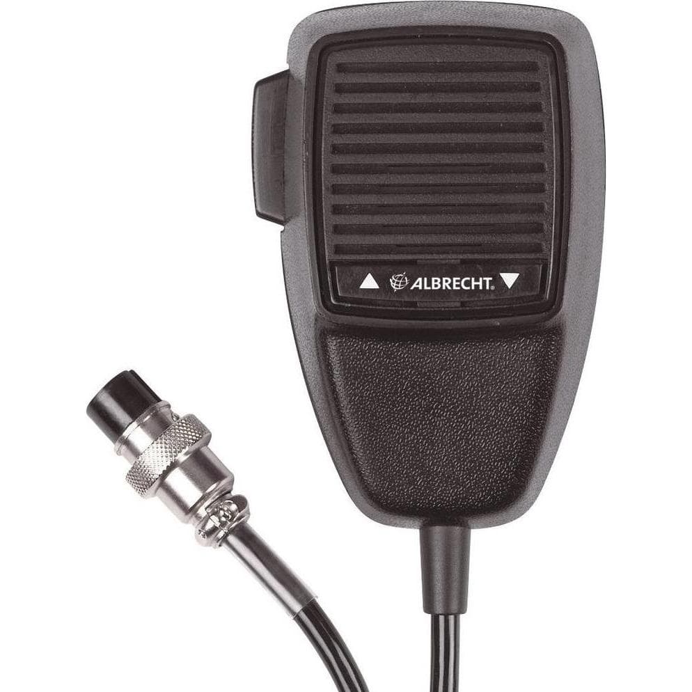Albrecht AE Electret Mikrofon, Walkie Talkie, Schwarz