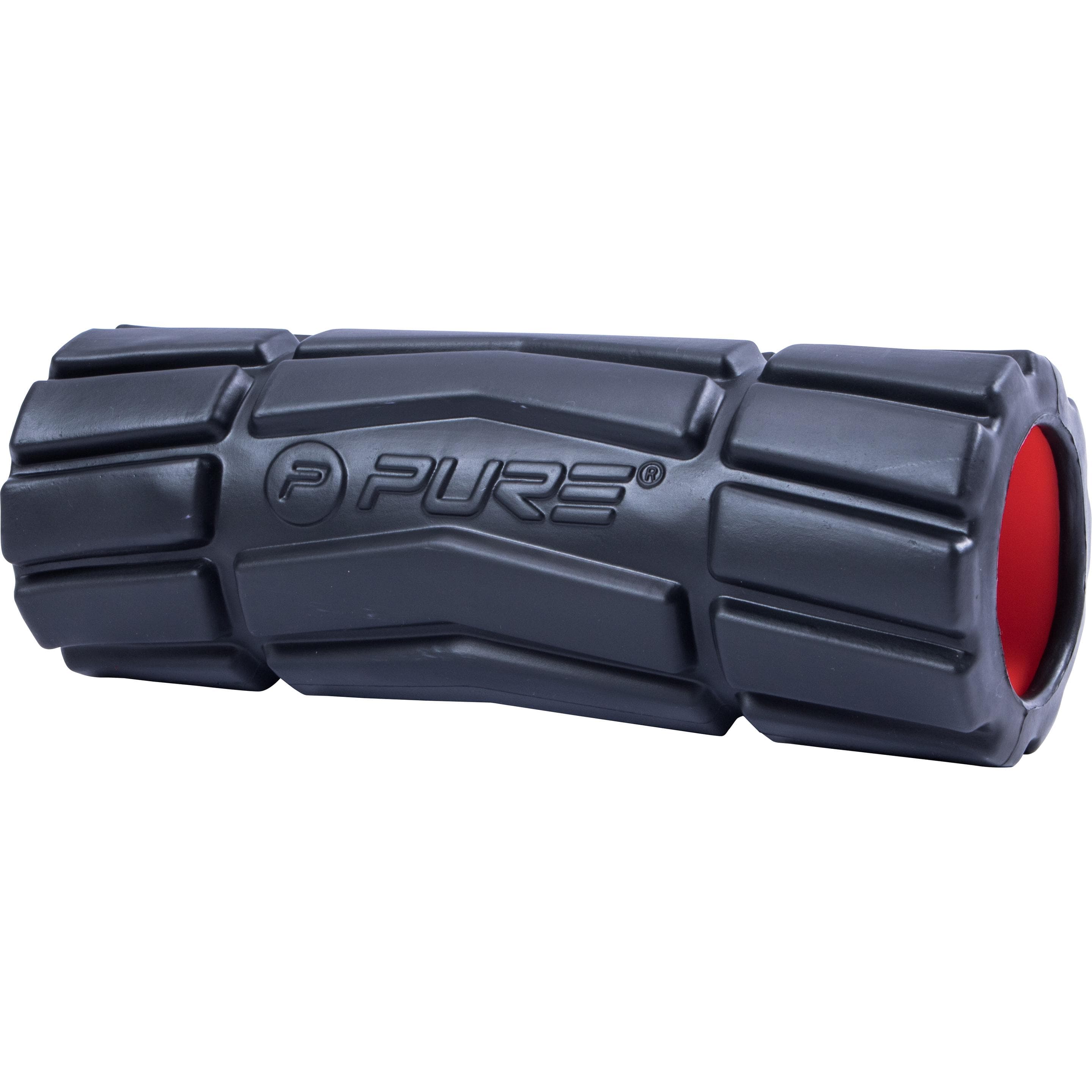 Pure2improve, Faszienball + Faszienrolle, Massagerolle Fest (14 cm)