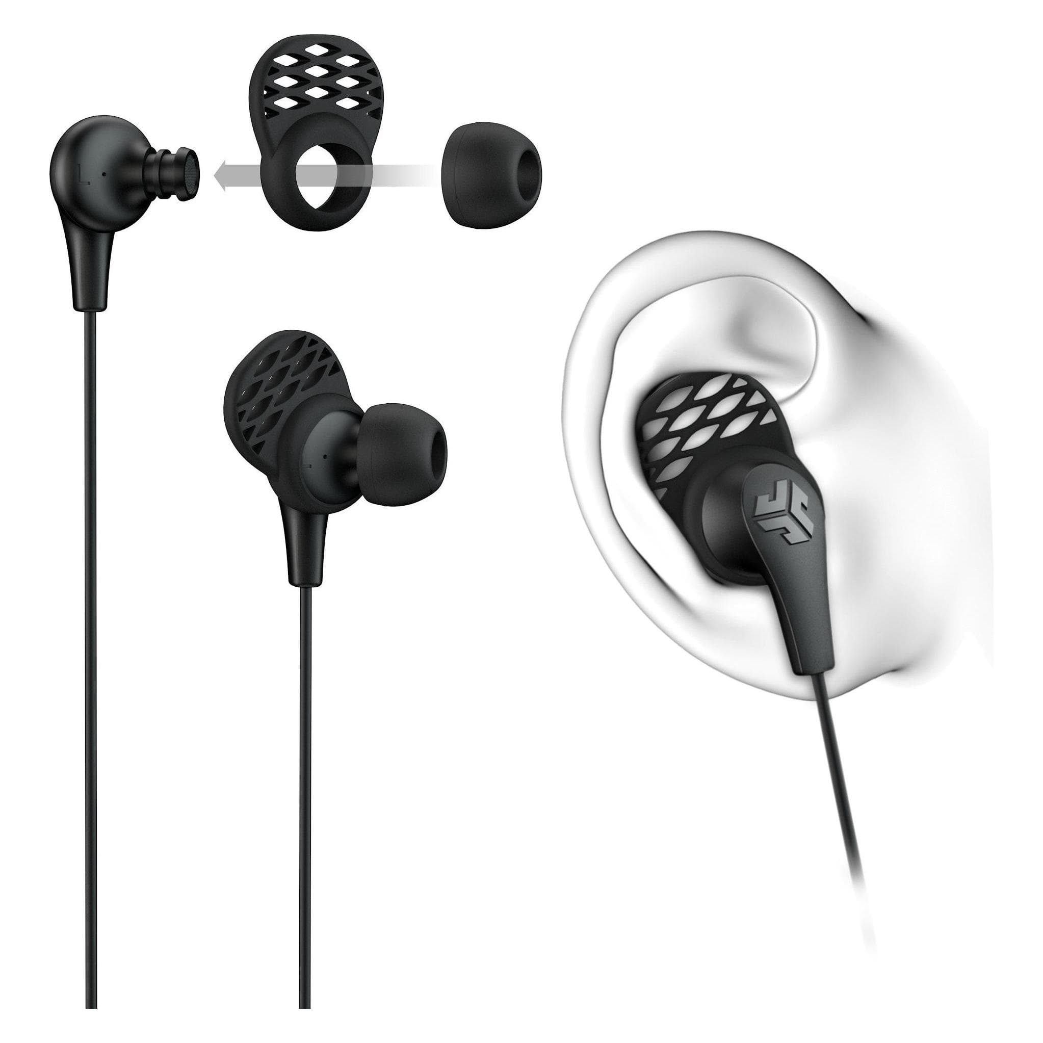 JLab Audio JBuds Pro Signature (Kabelgebunden), Kopfhörer, Schwarz