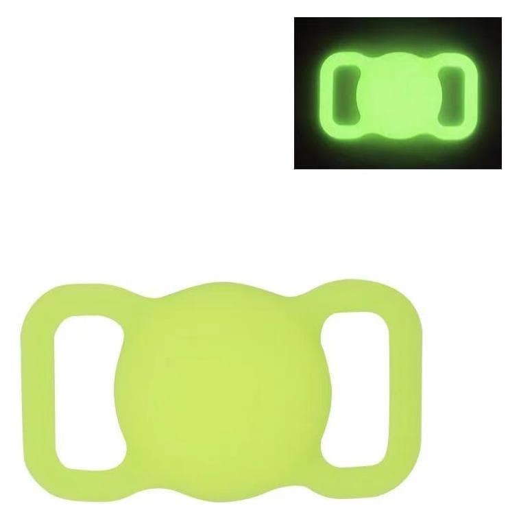 SIGN AirTag Dog Collar Case - Luminous Yellow, Tracker Zubehör, Gelb