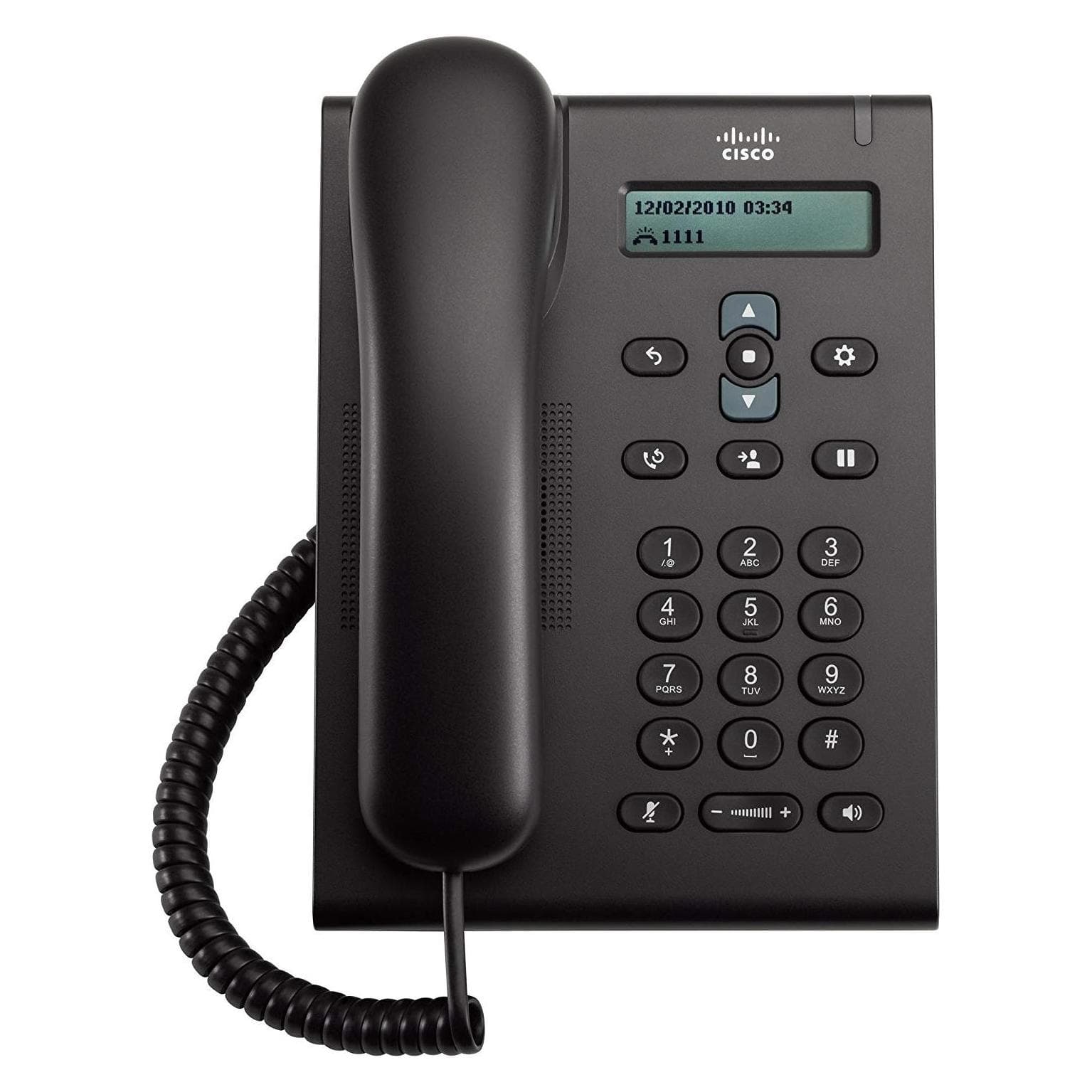 Cisco UNIFIED SIP PHONE 3905, Telefon, Schwarz