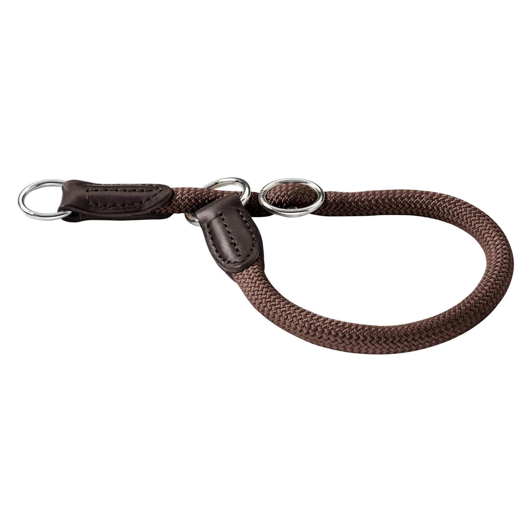 Hunter Dressurhalsband Freestyle mit Stopper (Hund), Halsband + Leine
