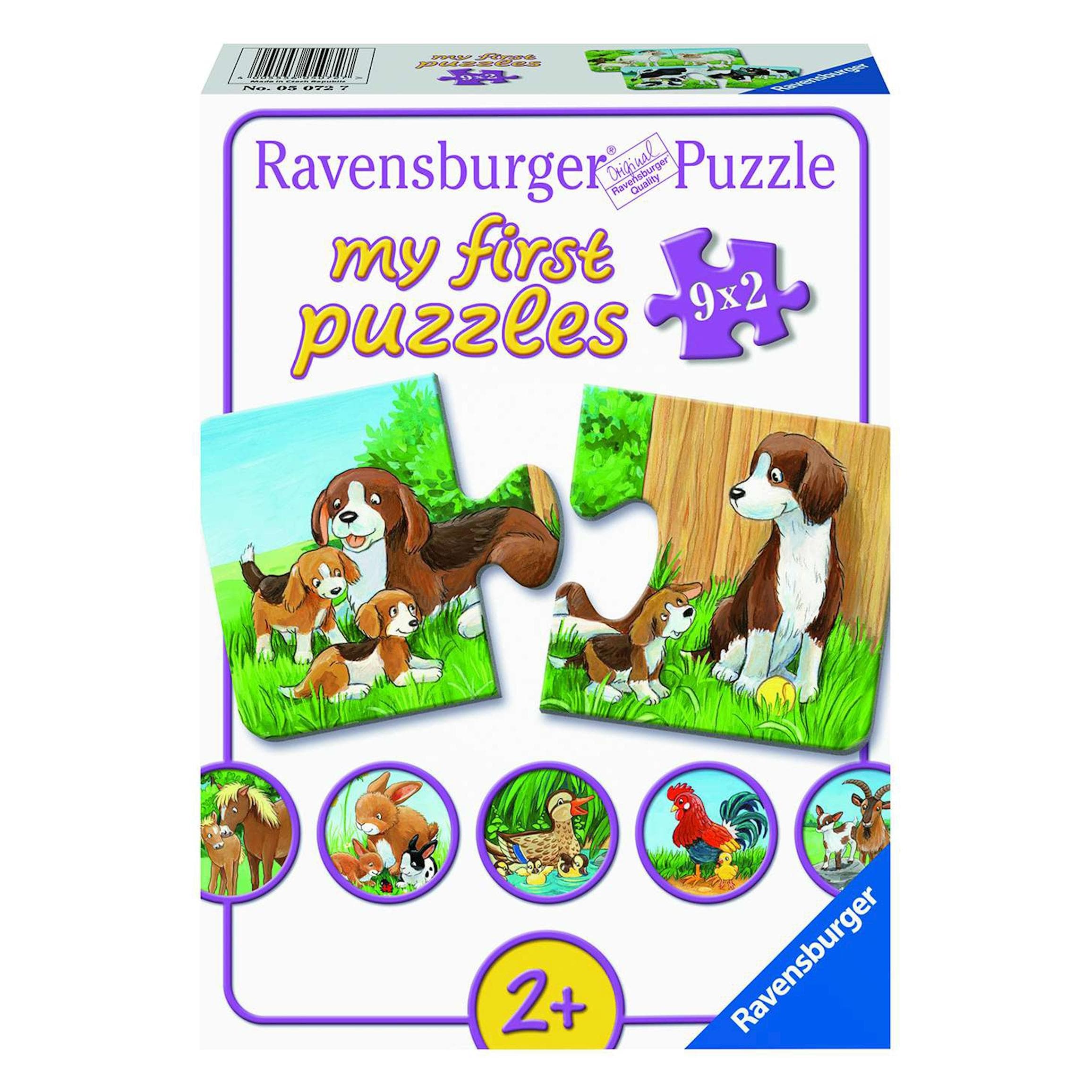 Ravensburger Tierfamilien auf dem Bauernhof (2 Teile)