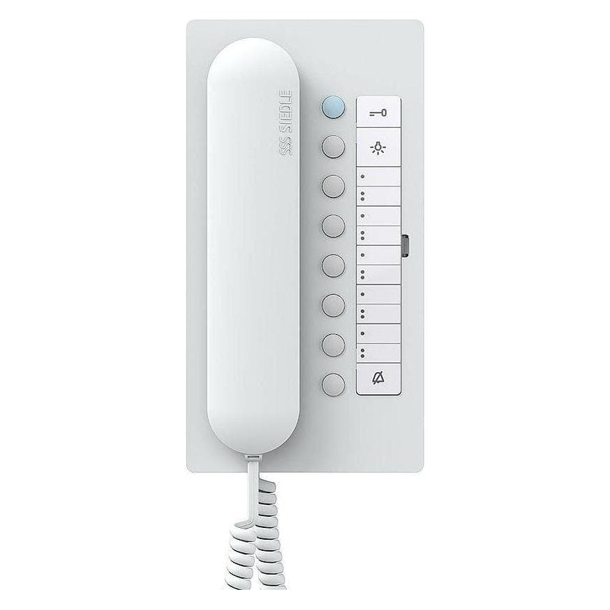 Siedle, Klingel + Türsprechanlage, S. & Soehne Bus-Telefon Comfort weiss BTC 850-02 W (Kabelgebunden)