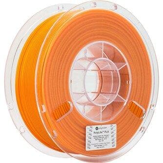 Polymaker PolyLite PLA V2 - Orange - 2.85mm (PLA, 2.85 mm, 1000 g, Orange), 3D Filament, Orange