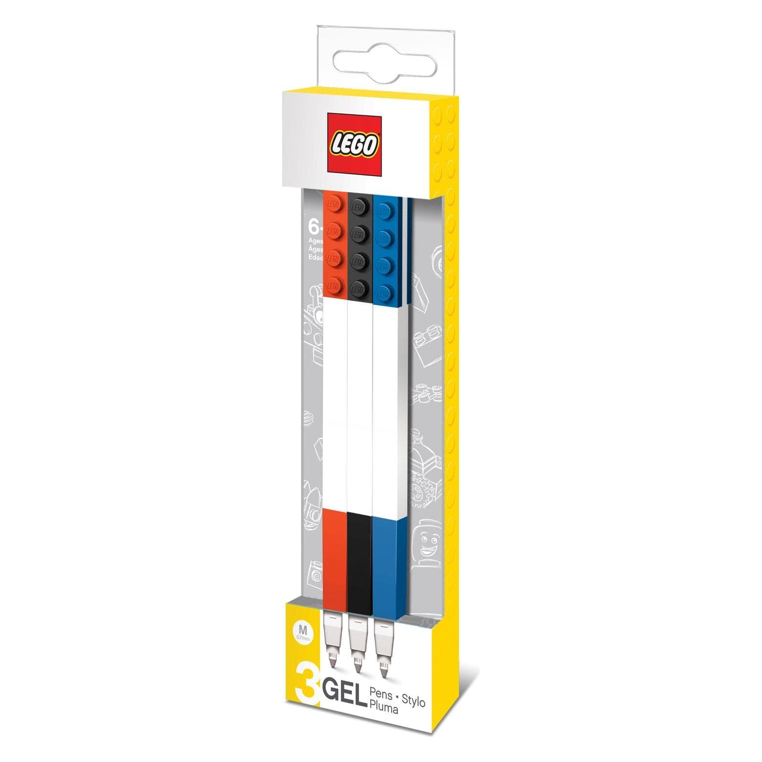 LEGO, Schreibstifte, Gelschreiber, 3er Pack (3x)