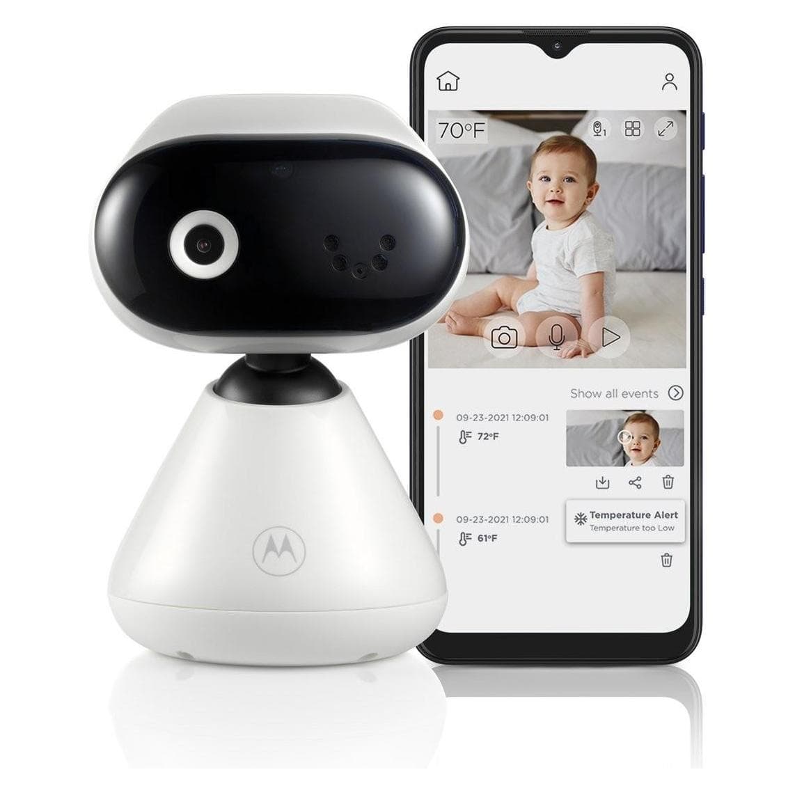 Motorola, Babyphone, PIP1000 (Babyphone mit Kamera, 300 m)