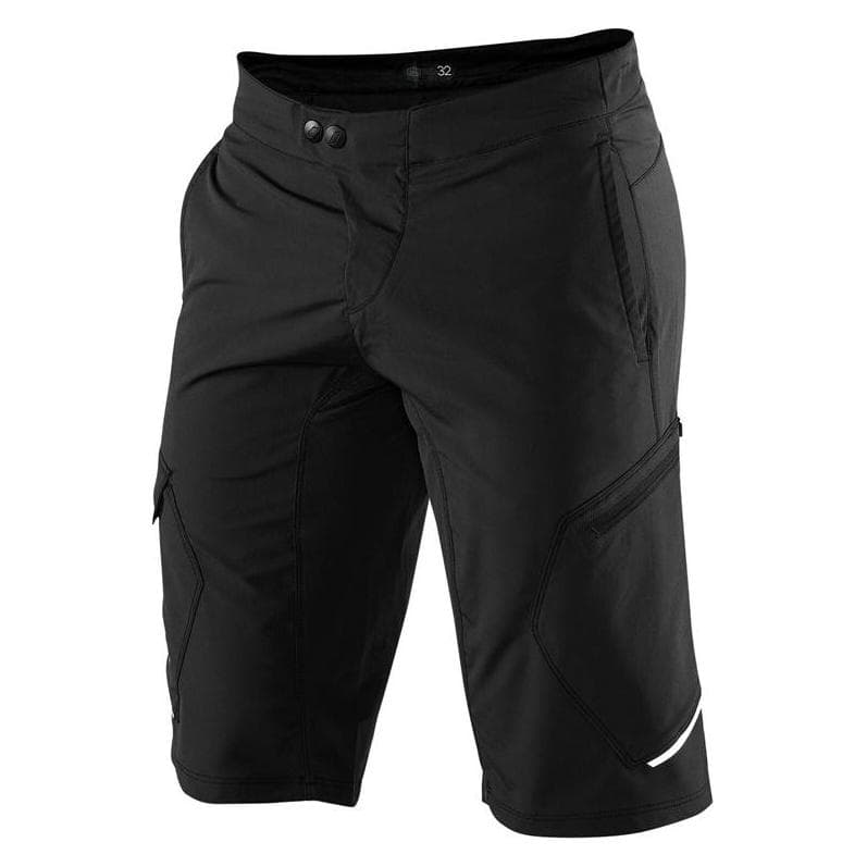 100%, Herren, Velohosen, Ridecamp Shorts (28), Schwarz