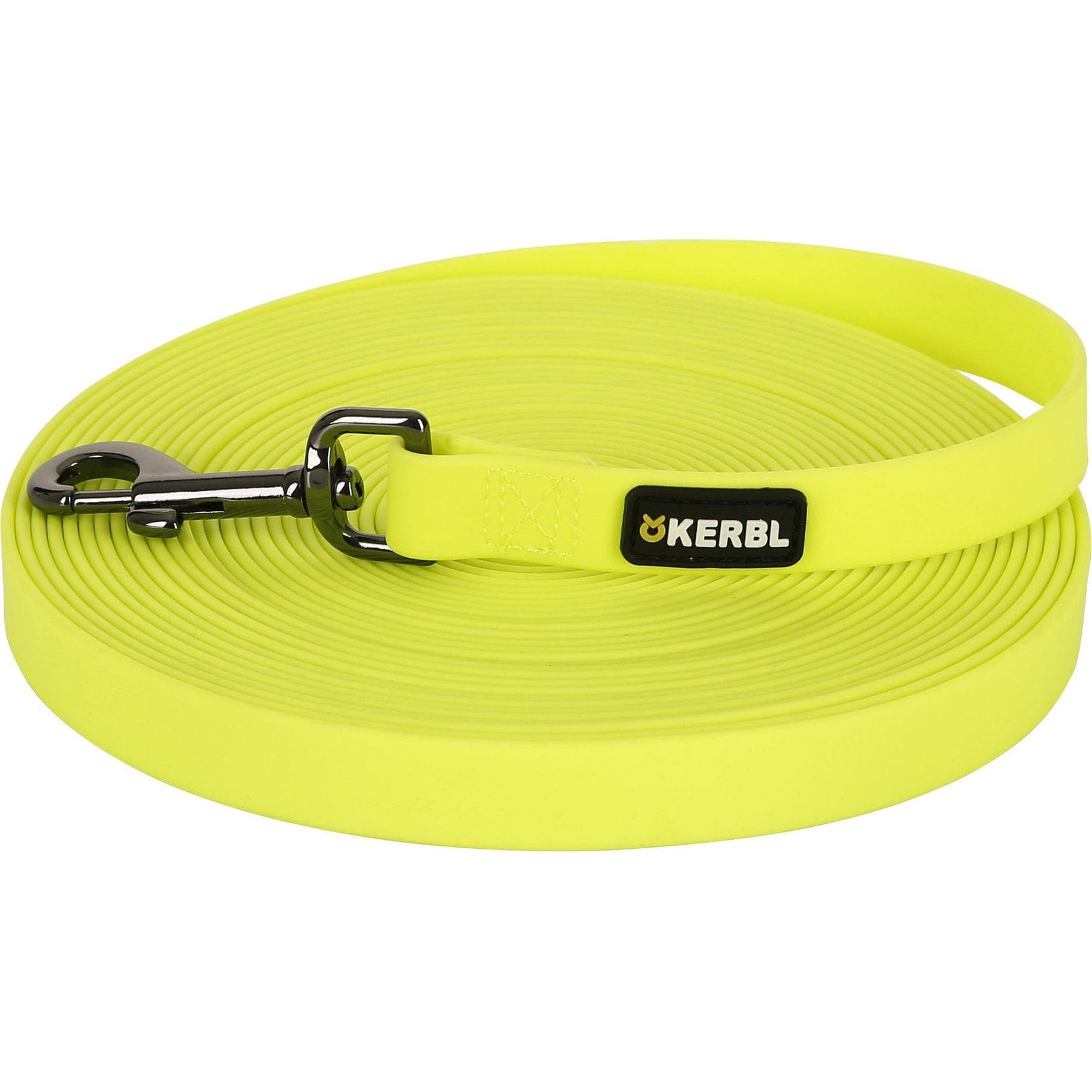 Kerbl Schleppleine Easy Care Neon (Hund, Spazieren), Halsband + Leine